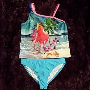 OP Girl's 2 Piece Bathing Suit